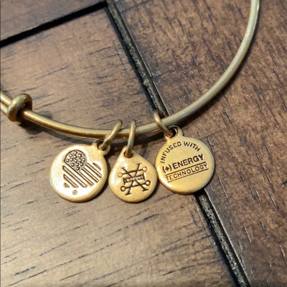 Alex and Ani Four Leaf Clover Bracelet - Picture 3 of 4